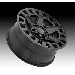 Black Rhino York Matte Black Custom Truck Wheels 2